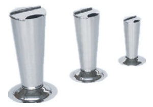 不銹鋼倒錐形鑷子筒（月牙型、方型缺口）A351-A353