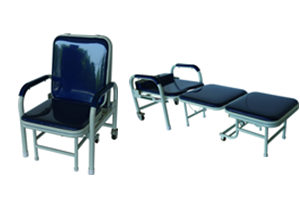 新款噴塑陪護椅C223（ABS扶手、軟包有藍色和綠色供選擇））