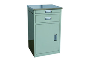 不銹鋼、噴塑混合型床頭柜D541