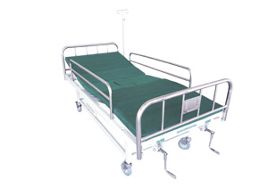 不銹鋼、噴塑混合型多功能護(hù)理床D221