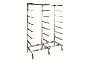 全不銹鋼網(wǎng)筐儲(chǔ)存架 （單列）G081、G082