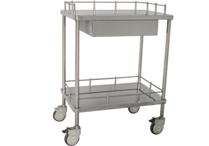 不銹鋼治療車Ⅲ型（凹臺面、有抽、無抽）B315、B316